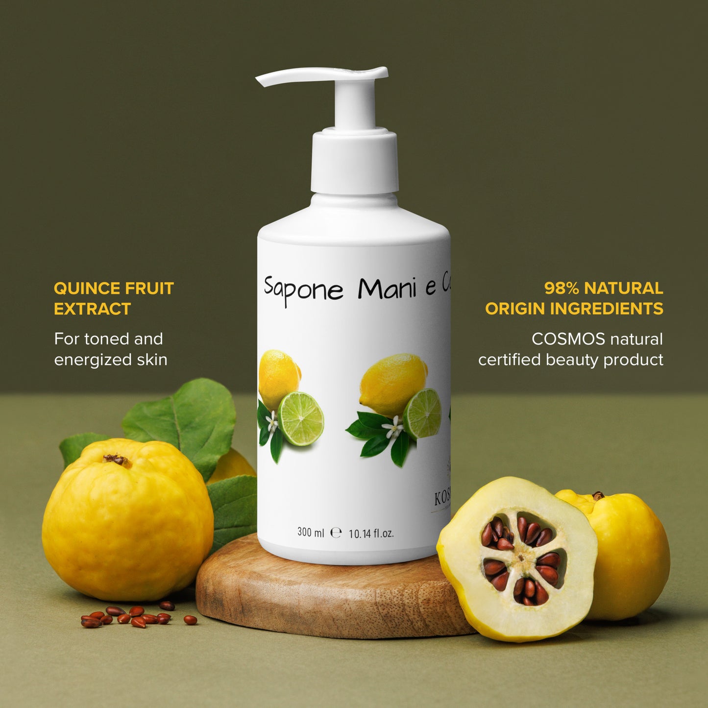 Detergente rinfrescante per mani e corpo - Kosmev