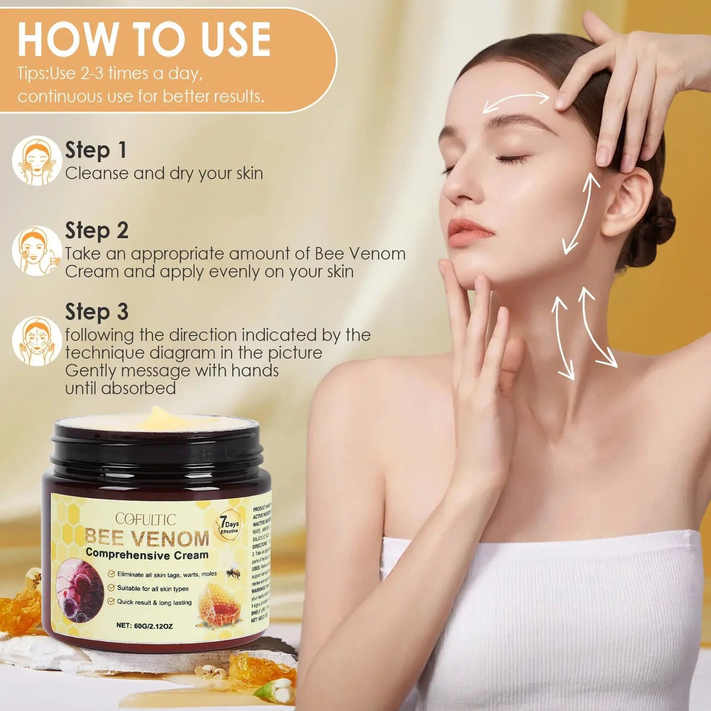 Body Cream BEE VENOM Kosmev