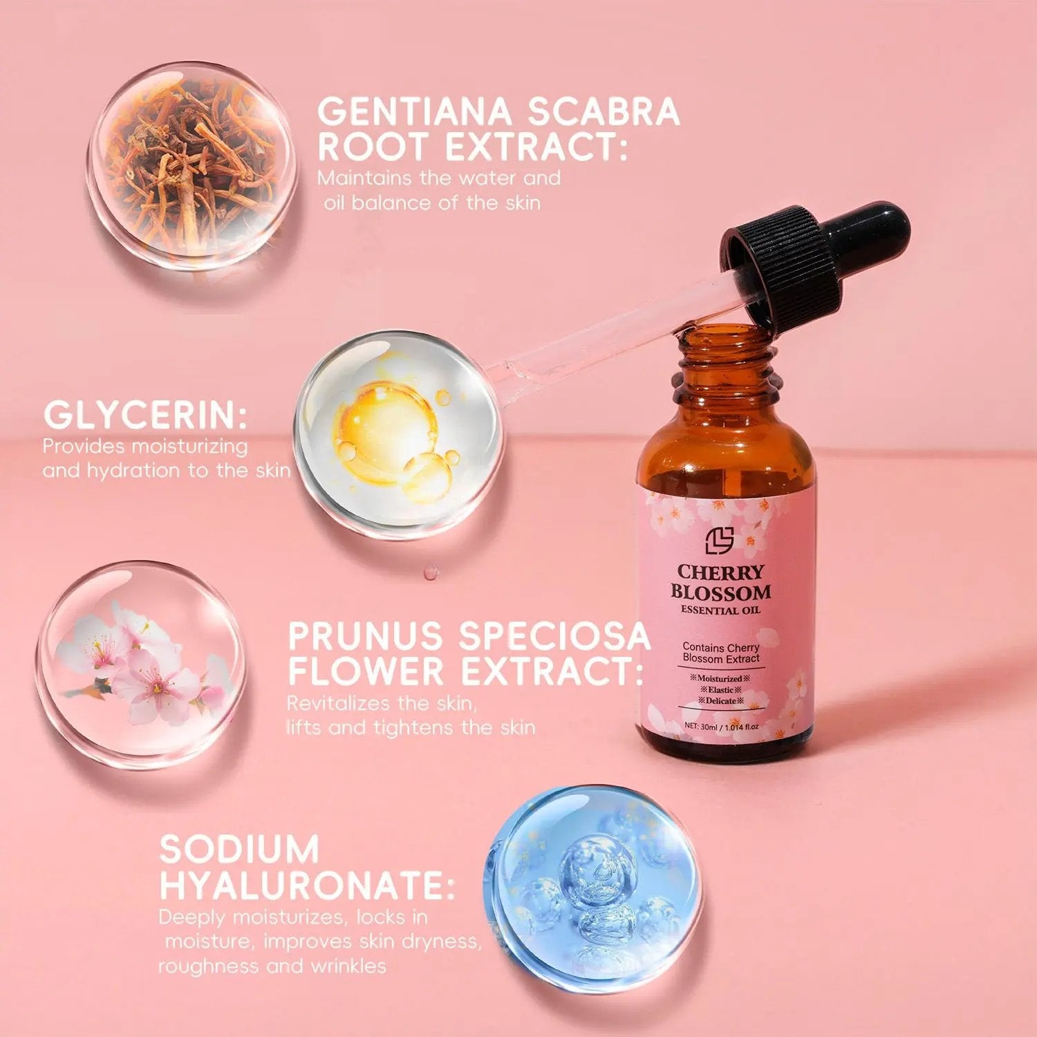 Cherry Blossom Face Oil 30ML Kosmev