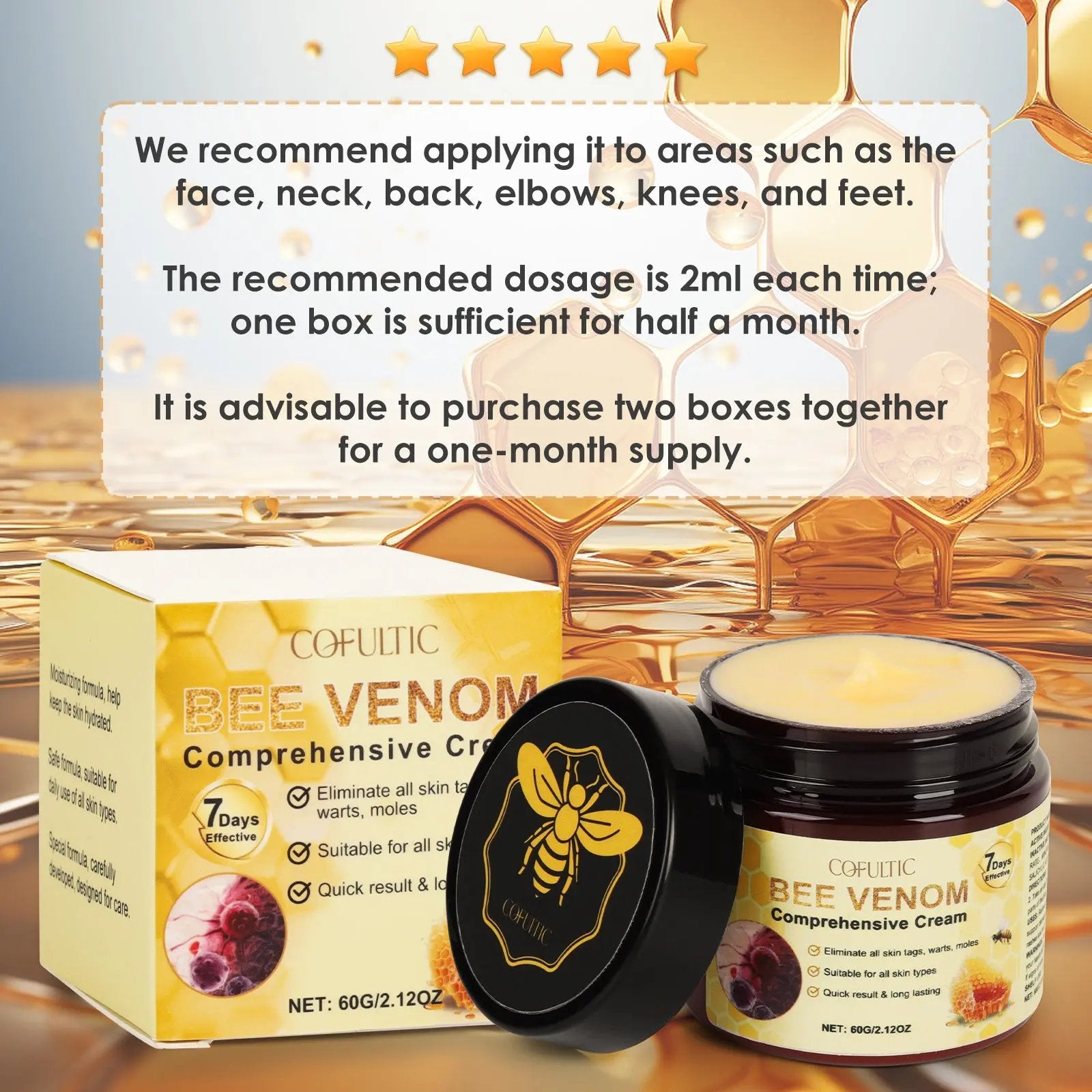 Body Cream BEE VENOM Kosmev